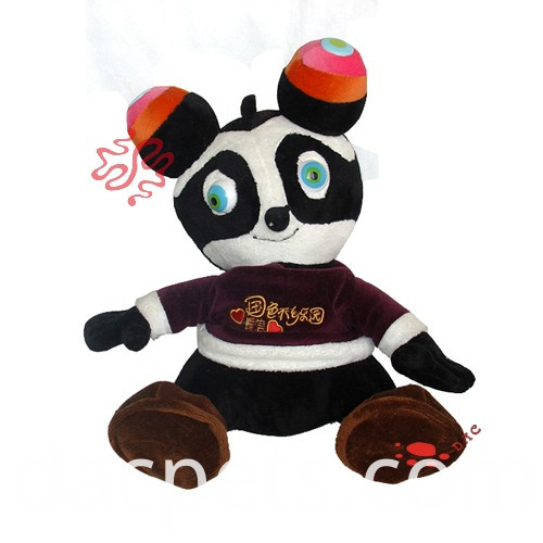plüsch bunter Panda plush colourful panda